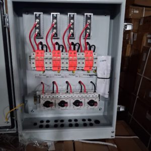 4 IN 4 OUT PV COMBINER BOX